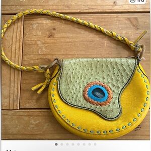 Maia  Boho Leather Bag Handmade in France